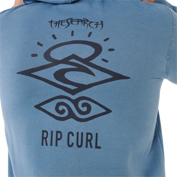 2026 Rip Curl Herre Search Icon Hoodie 0AKMFL - Bluefin